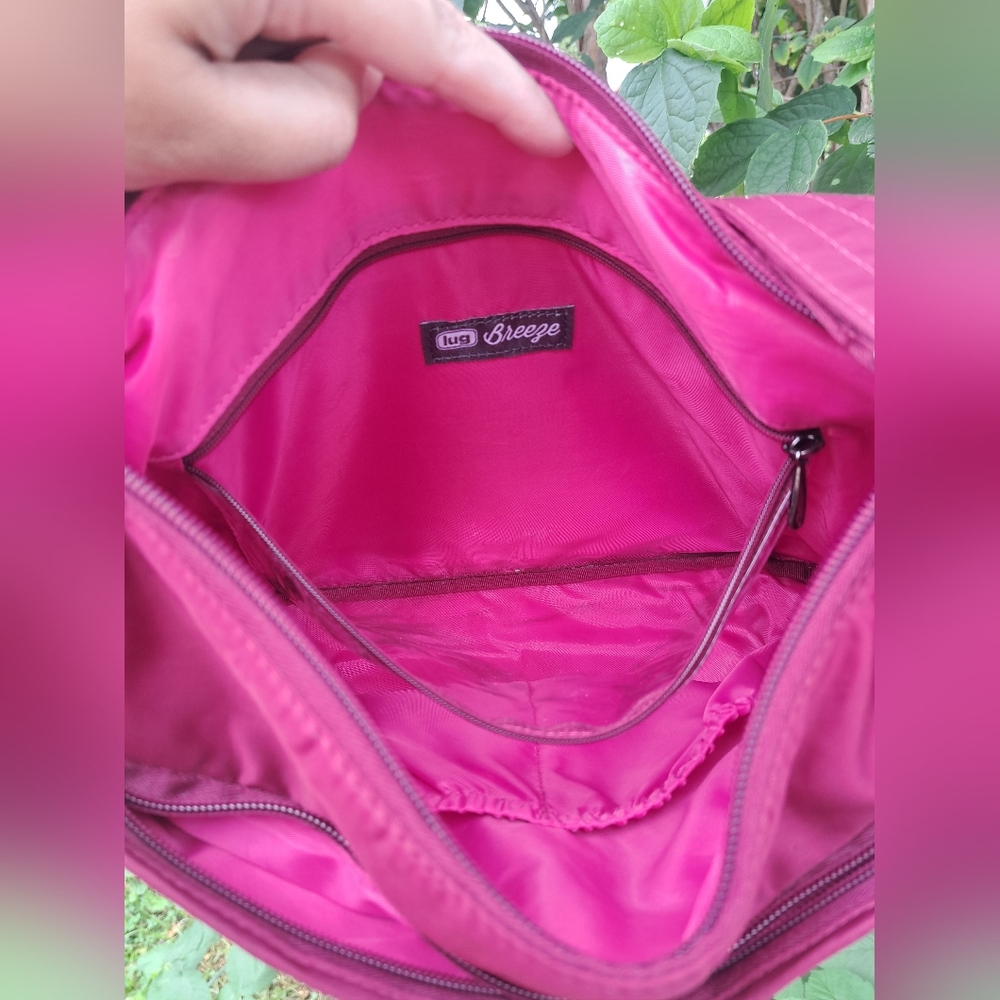 Lug Breeze Crossbody Bag Cranberry Red - Picture 4 of 11